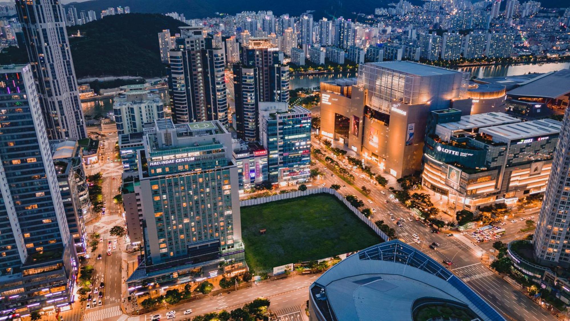 Centum Convention Hotel In Centum بوسان المظهر الخارجي الصورة